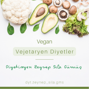 vegan- vejetaryan diyet